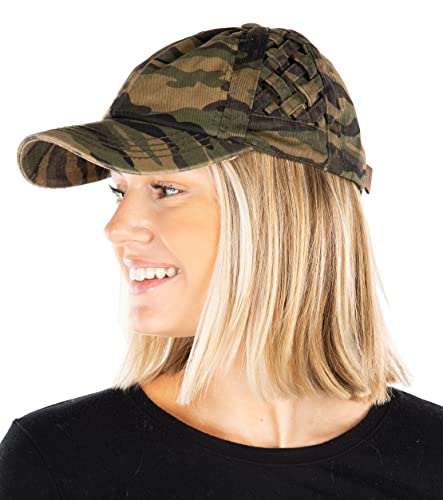 Funky Junque Basketweave Dad Hat By Funky Junque