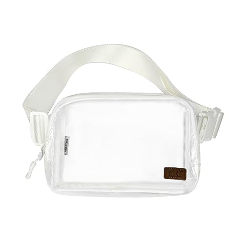 Funky Junque Clear Belt Bag By Funky Junque