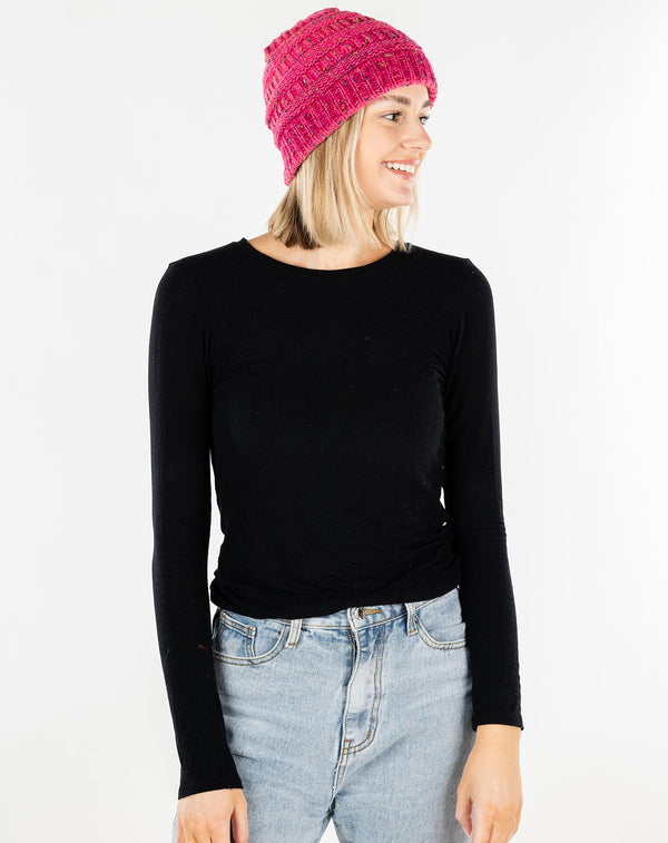 Funky Junque Confetti Knit Beanie By Funky Junque