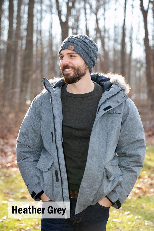 Funky Junque Funky Junque Exclusives Solid Ribbed Beanie