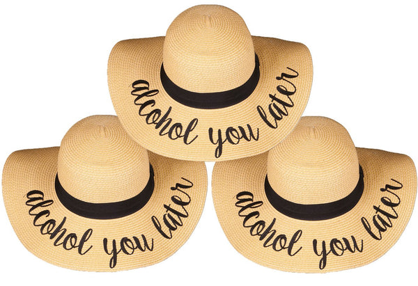 Funky Junque Funky Junque Floppy Beach Sun Hat Bundle