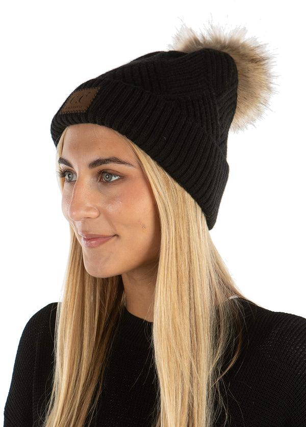 Funky Junque Funky Junque Pom Beanie For Women