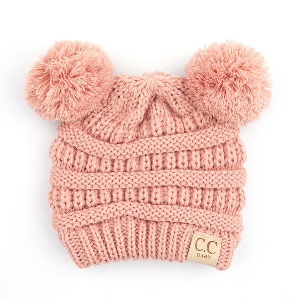 funky junque Infant Pom Beanie