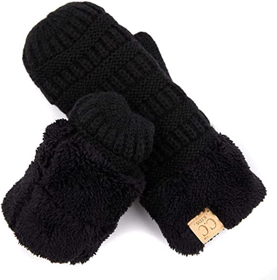 Funky Junque Kids Lined Mittens By Funky Junque