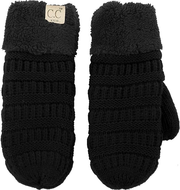 funky junque Kids Lined Mittens by Funky Junque