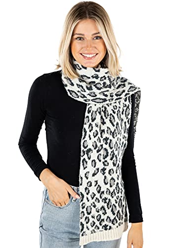 Funky Junque Leopard Print Scarf By Funky Junque