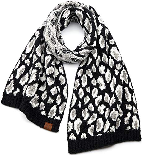 Funky Junque Leopard Print Scarf By Funky Junque