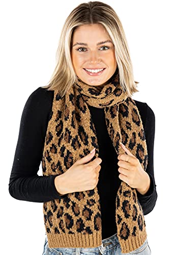funky junque Leopard Print Scarf by Funky Junque