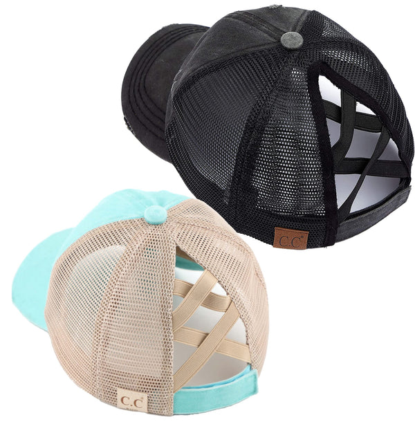 Funky Junque Funky Junque Mommy And Me Mother Daughter Criss Cross Baseball Caps