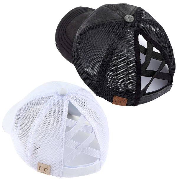 Funky Junque Funky Junque Mommy And Me Mother Daughter Criss Cross Baseball Caps