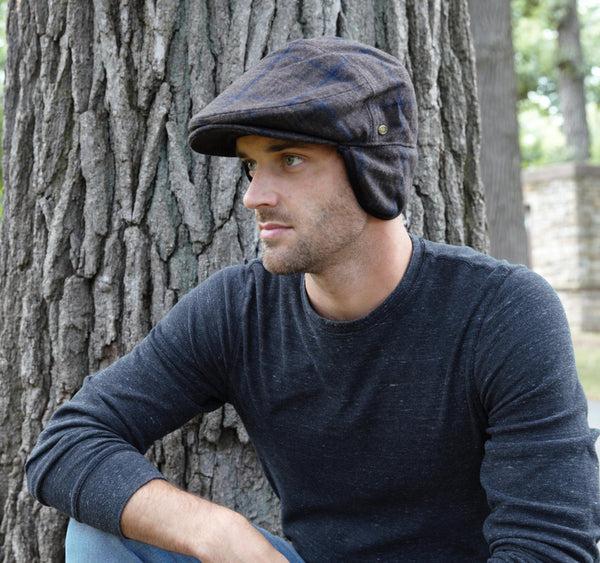 Funky Junque Newsboy Earflap Cap By Funky Junque