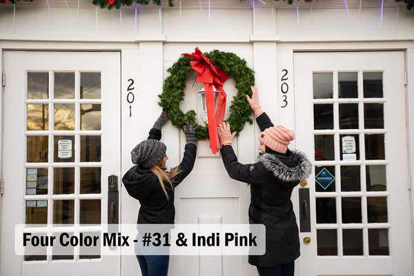 Funky Junque Oversized Beanie & Gloves Matching Set