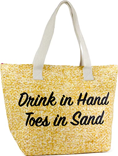Funky Junque Sayings Beach Tote By Funky Junque