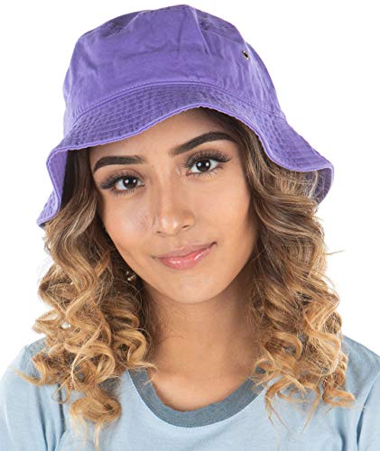Funky Junque Solid Bucket Hat By Funky Junque
