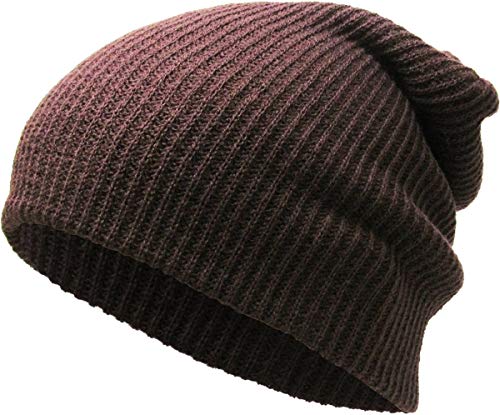 Funky Junque Solid Slouchy Beanie By Funky Junque