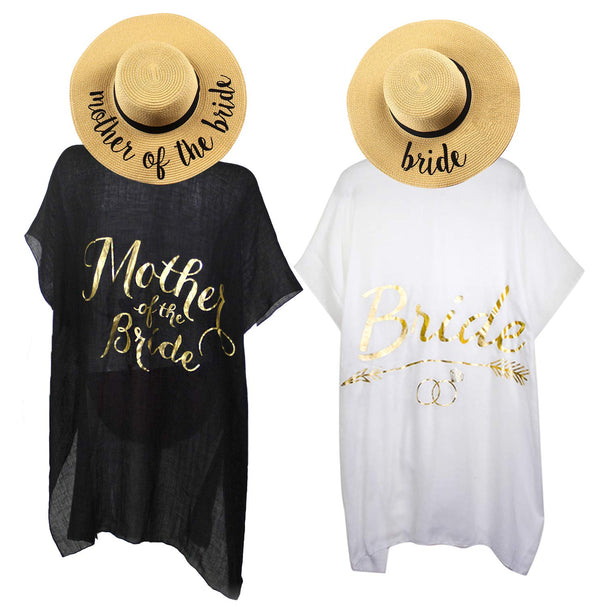 Funky Junque Funky Junque Sun Hat Cover Up Bridal Bundle