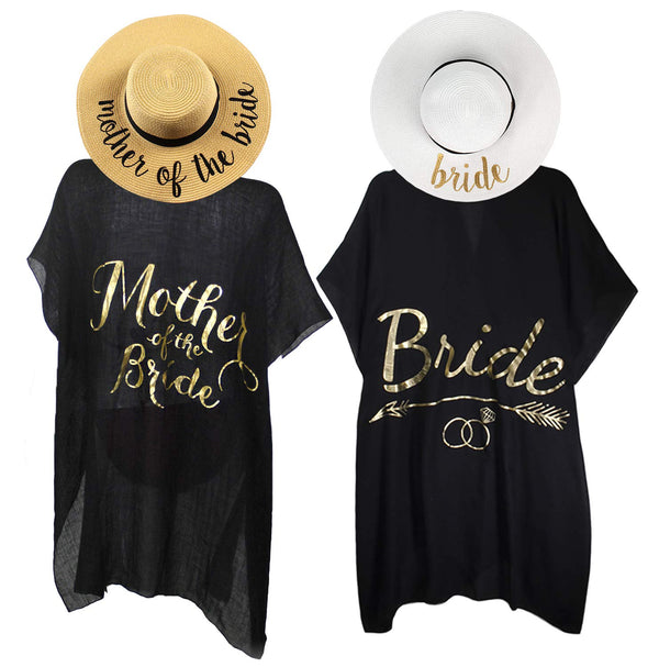 Funky Junque Funky Junque Sun Hat Cover Up Bridal Bundle