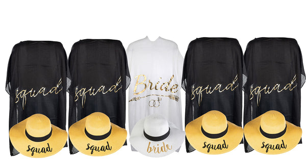 funky junque Funky Junque Sun Hat Cover Up Bridal Bundle