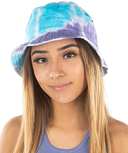 funky junque Tie Dye Bucket Hat by Funky Junque