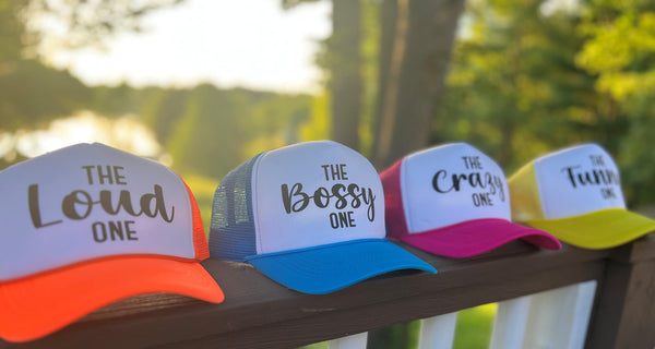 Funky Junque Funky Junque Trucker Hats Women Funny Baseball Cap The One Bachelorette Party Girls Bach Bridal Hat Snapback Foam Retro Mesh - The One (Bundles)