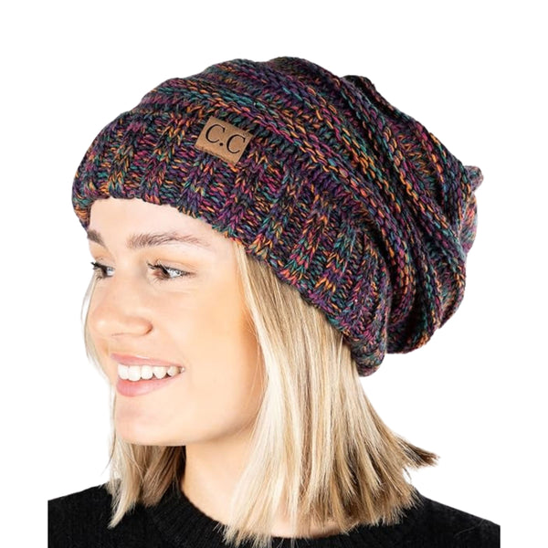 Funky Junque Unisex Oversized Beanie