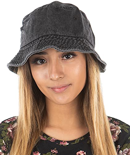 Funky Junque Washed Bucket Hat By Funky Junque