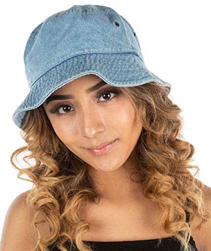 funky junque Washed Bucket Hat by Funky Junque