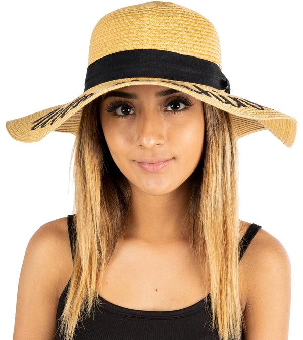 Funky Junque Funky Junque Women’s Embroidered Sun Hat
