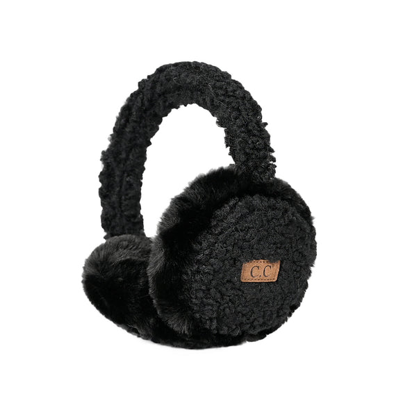funky junque Fuzzy Adjustable Ear Muffs by Funky Junque