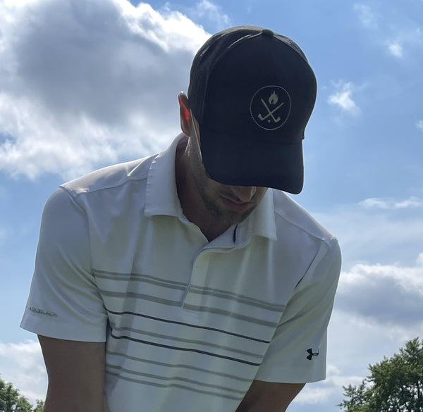 Funky Junque Golf Themed Laser Cut Golf Cap By Funky Junque