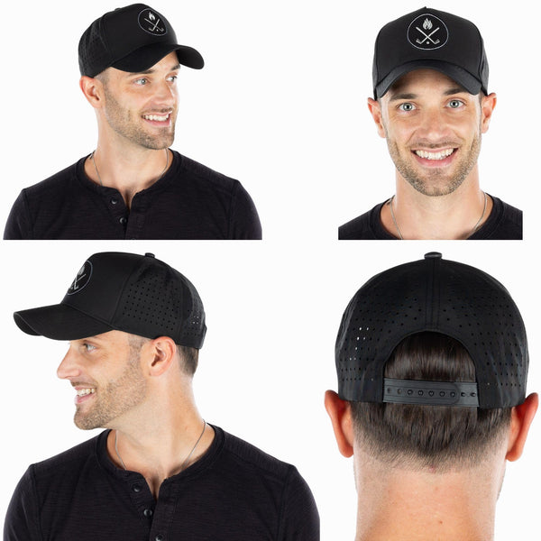 Funky Junque Golf Themed Laser Cut Golf Cap By Funky Junque