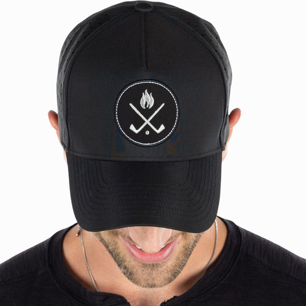 funky junque Golf Themed Laser Cut Golf Cap by Funky Junque