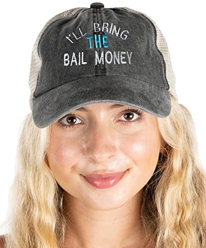 Funky Junque I'll Bring The - Cotton Mesh Baseball Cap By Funky Junque