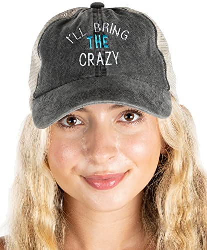 Funky Junque I'll Bring The - Cotton Mesh Baseball Cap By Funky Junque