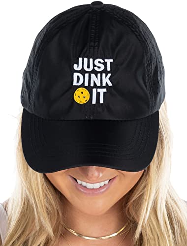 funky junque Just Dink It Laser Cut Pickleball Caps by Funky Junque