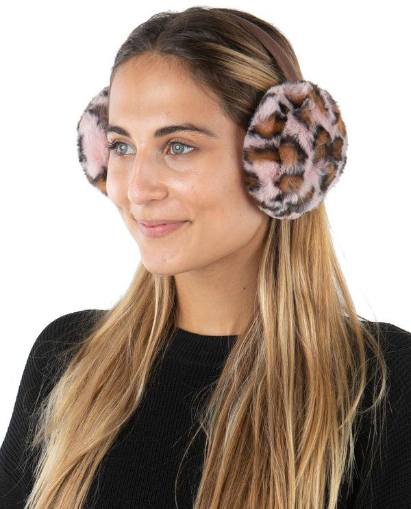 Funky Junque Leopard Print Earmuffs By Funky Junque