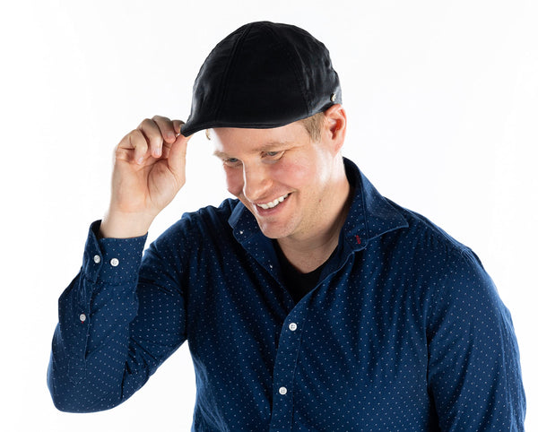 Funky Junque Linen Newsboy Summer Ivy Flatcap By Funky Junque