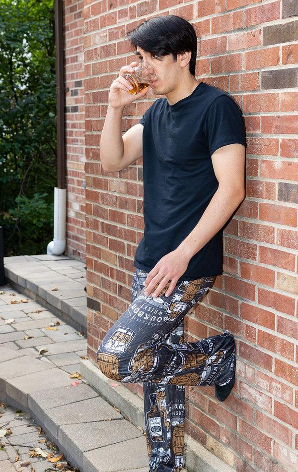 Funky Junque Men's Novelty Pattern Pajama Pants By Funky Junque