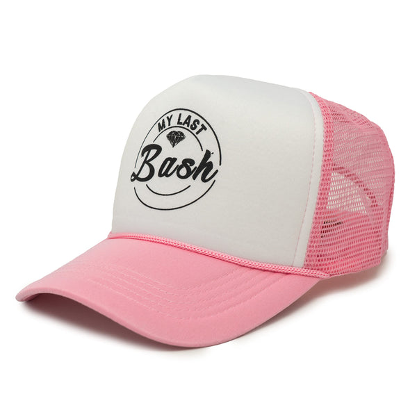 funky junque Nash Bachelorette Trucker Hats by Funky Junque