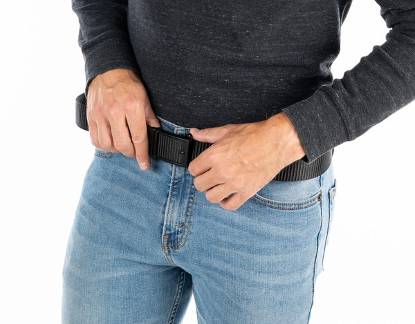 Funky Junque Nylon Web Ratchet Belt By Funky Junque