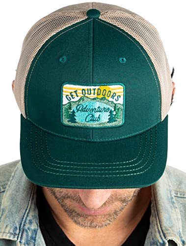 Funky Junque Outdoors Mesh Trucker Hat By Funky Junque