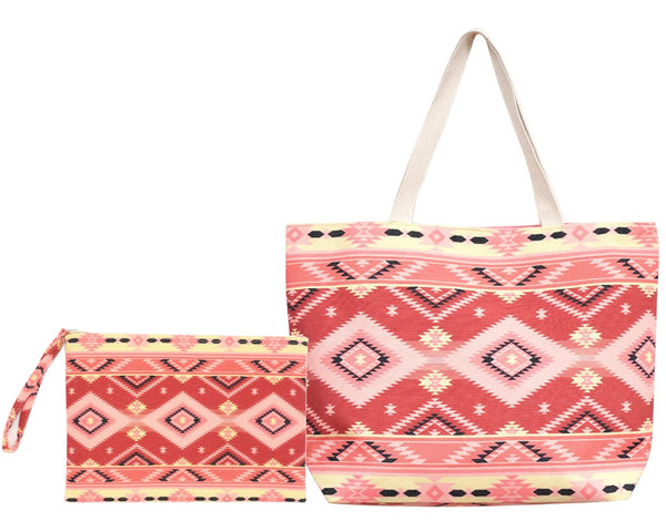funky junque Pattern Beach Bag Tote by Funky Junque
