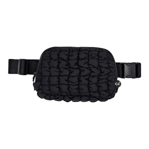 Funky Junque Quilted Puffer Belt Bag By Funky Junque