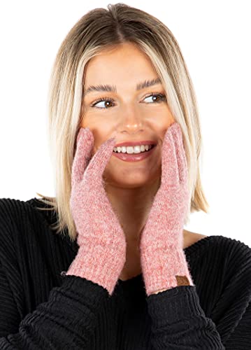 funky junque Recycled Yarn Smart Tip Gloves by Funky Junque