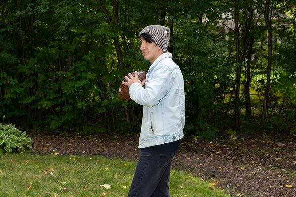 Funky Junque Reflective Cuff Beanie By Funky Junque