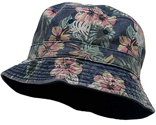 Funky Junque Reversible Floral Bucket Hat By Funky Junque
