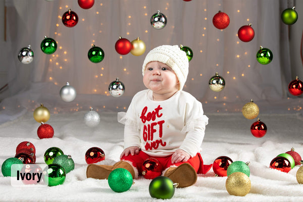 Funky Junque Ribbed Knit Baby Beanie By Funky Junque