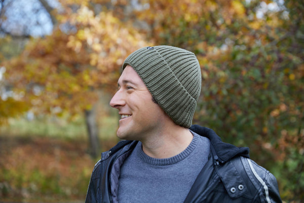 Funky Junque Ribbed Knit Buttery Soft Beanie By Funky Junque