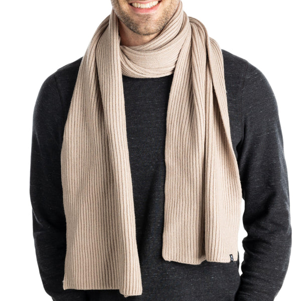 Funky Junque Ribbed Knit Buttery Soft Scarf By Funky Junque
