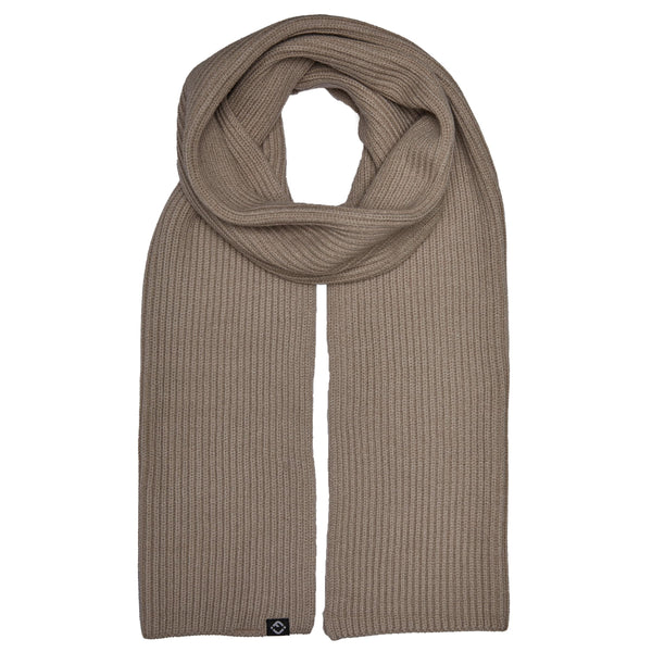 Funky Junque Ribbed Knit Buttery Soft Scarf By Funky Junque